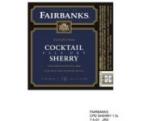 Gallo - Fairbanks Cocktail Pale Dry Sherry 0 (1.75L)